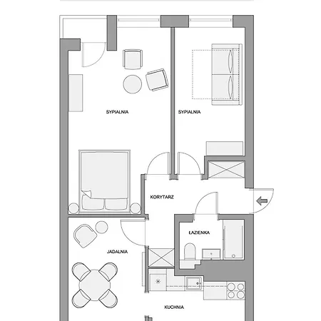 아파트 Sanhaus - Apartament Sand - 300 Metrow Od Plazy 소포트